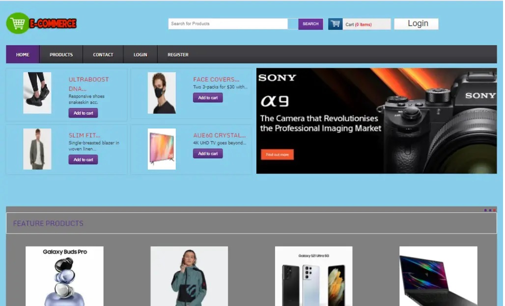 E-Commerce Application menggunakan Framework Codeigniter
